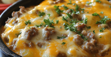 Amish Hamburger Steak Bake