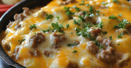 Amish Hamburger Steak Bake