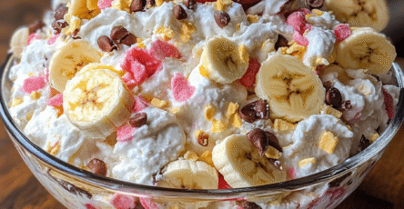 Banana Split Fluff Salad