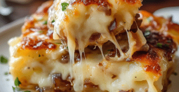 French Onion Potato Bake
