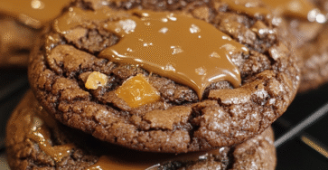 Salted Caramel Chocolate Cookie