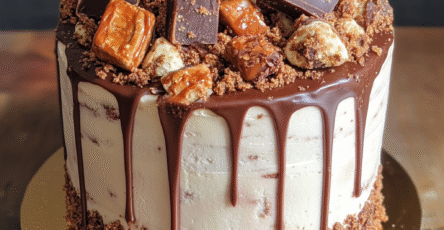 Butterfinger Bomb Cake