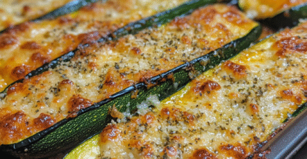 Baked Parmesan Zucchini
